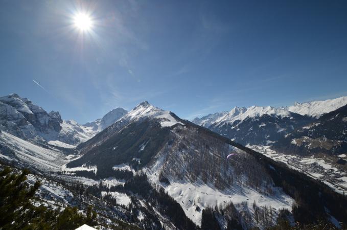 Pension Kirchbrugger Telfes im Stubai Eksteriør bilde